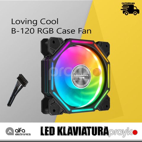 Titan Sunlight RGB Case Fan 6 Pin (Black) — Bakı