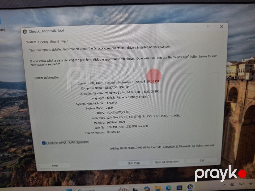 Lenovo Thinkbook 14 sensor ekran i7 12-ci nəsil — Noutbuklar, Bakı (11)