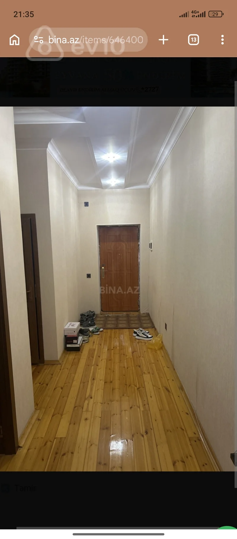 2 otaqlı mənzil, 80 m², Xırdalan — kirayə — Mənzil, Xırdalan (5)
