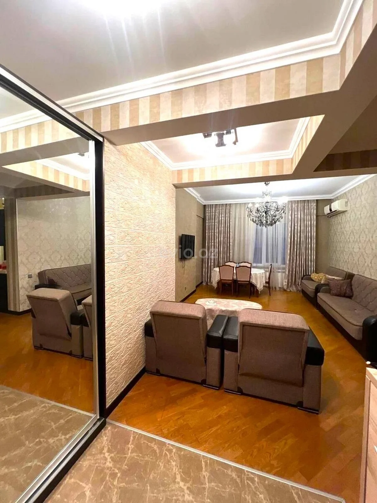 3 otaqlı tam təmirli mənzil satılır Nəsimi rayonunda — Mənzil, Bakı (8)