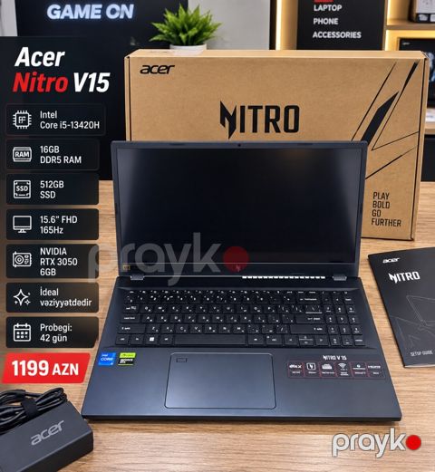 Acer Nitro V15 i5 13420H — Bakı