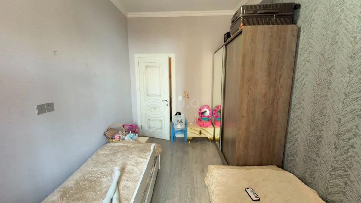 3 otaqlı tam təmirli mənzil satılır Yeni Günəşli qəsəbəsində — Mənzil, Bakı (12)