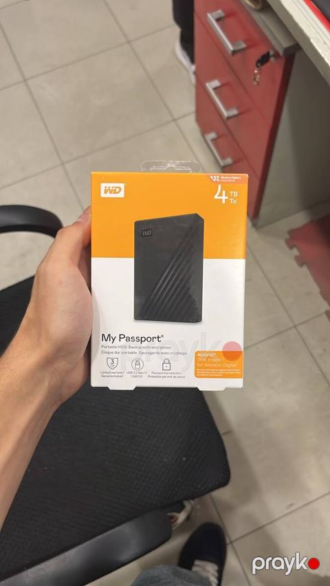 WD MY Passport 4TB External HDD — Bakı