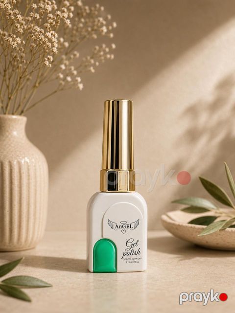 Gel-lak Angel, yaşıl, 15 ml — Bakı