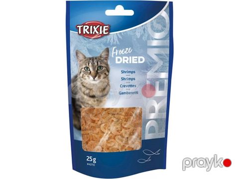 Pişiklər üçün məzə Trixie Freeze Dried Shrimps, 25 q — Bakı