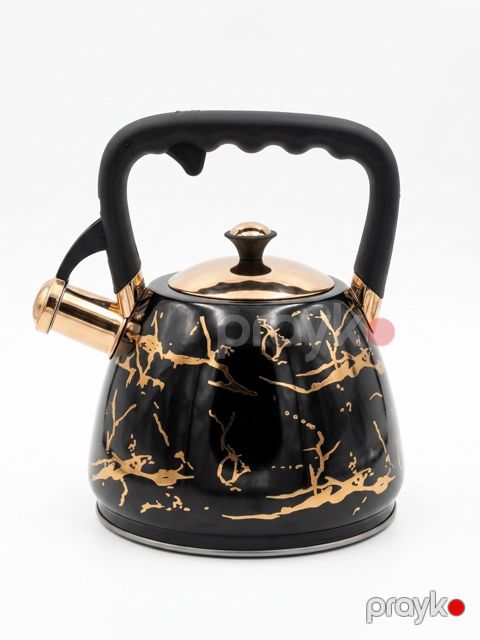 Çaydan Mgfr, MR-6055, paslanmayan polad, qara/qızılı, 3000 ml — Bakı