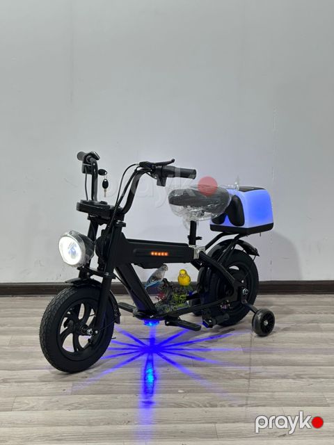 Uşaq elektrikli motosikl 24v RQ001, qara — Bakı