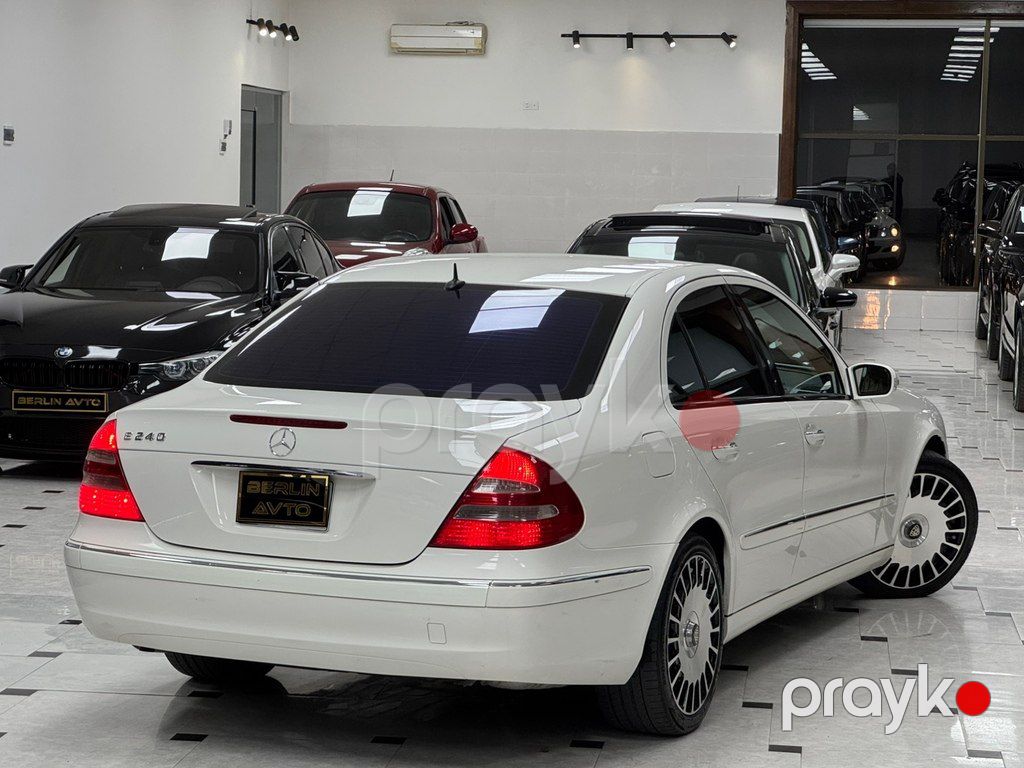 Mercedes E 240, 2.6 L, 2003 il, 257 000 km — Avtomobillər, Bakı (8)
