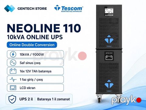 10KVA Tescom Online UPS 10KVA Tescom Online UPS Yenidir, bağlı — Bakı