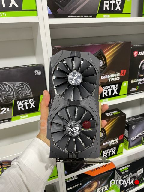 Video kart Asus Rog Strixx GTX1050Ti 4GB — Bakı
