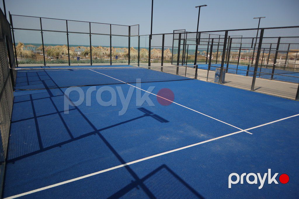 Padel tennis kortu – Süni ot, işıqlandırma — Aparatların təmiri və quraşdırılması, Bakı (5)