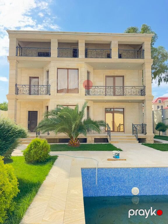 Satılır 5 otaqlı həyət evi/bağ evi 400 m² — Ev, villa, Bakı (3)