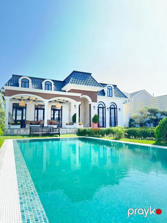 Satılır 6 otaqlı həyət evi/bağ evi 350 m² — Ev, villa, Bakı (3)