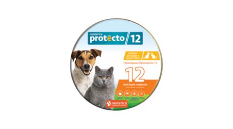 Boyunluq Neoterica Proteco 12, bit və gənələrə qarşı, pişiklər və kiçik itlər üçün, 40 sm — Bakı