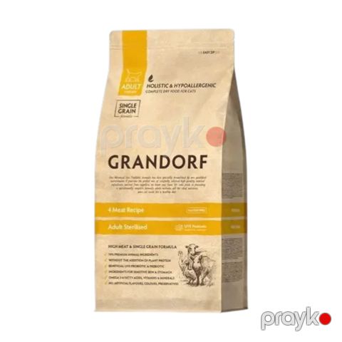 Quru yem Grandorf CAT pişik üçün, ət ilə, 2 kq — Bakı