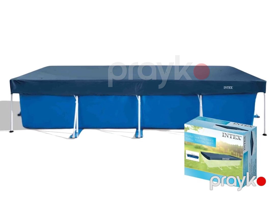Çərçivəli hovuz üçün tent Intex X28225588039, göy, 4.5 x 2.2 m — Mallar, Bakı (3)