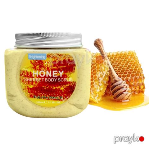 Bədən üçün skrab Wokali Honey Sherbet Body Scrub, 350 ml — Bakı