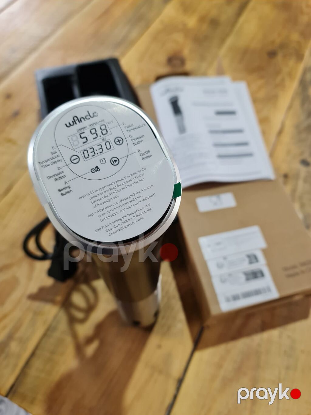 Sous Vide Xüsusiyyətlər: - Giriş gərginliyi: 220–240V, 50/60Hz — Digər mətbəx texnikası, Qusar (2)