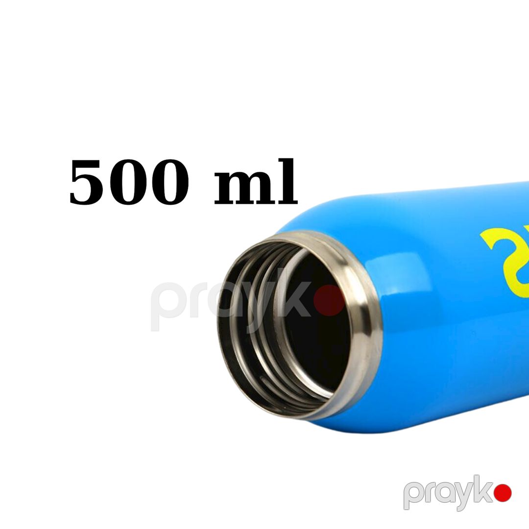 İdman su qabı Sport 2290 alüminium, ağ, 500 ml — Mallar, Bakı (3)