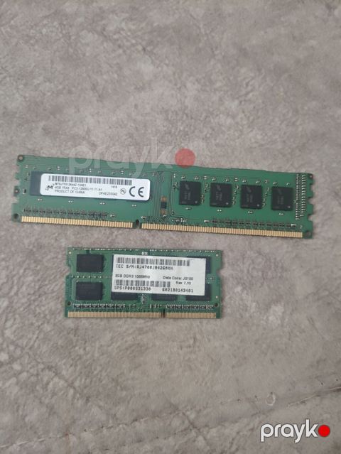 DDR3 ramlar 1i PC 1i Notebook üçündür. Qiymətdə razılaşarıq — Digah