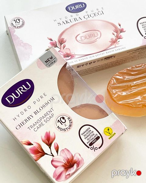 Sabun dəsti Duru Hydro Pure Cherry Blossom, 2x135 q — Bakı