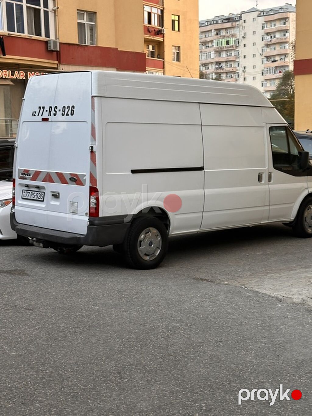 Ford Transit uzun baza, yüksək tavanlı yük furgonu - Korpus — Yük maşınları, Sumqayıt (7)