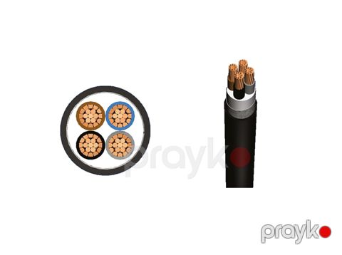 Göktel YVZ4V kabel YVZ4V-R - 4x240+1x120 — Bakı