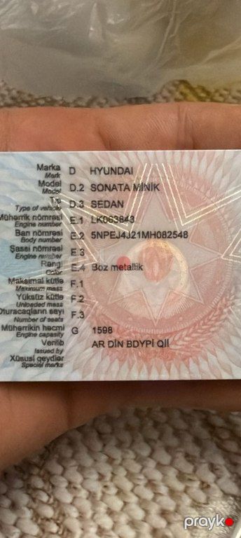 Hyundai Sonata, 1.6 L, 2021 il, 141 000 km — Avtomobillər, Şabran (6)