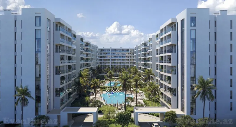 Satılır 1 otaqlı Mənzil Yeni tikili 57.2 m² Bakı, Sabunçu r — Bakı