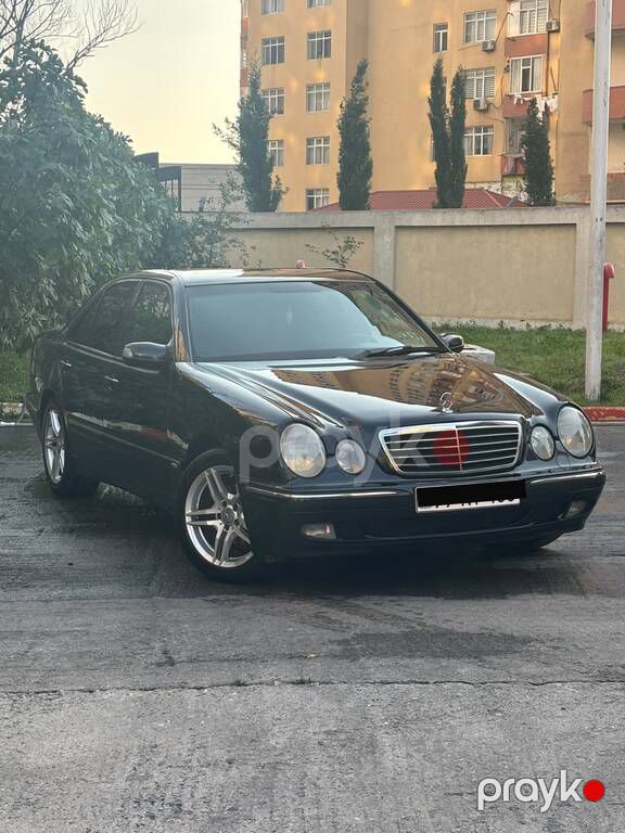 Mercedes E 240, 2.4 L, 2000 il, 356 000 km — Avtomobillər, Bakı (4)