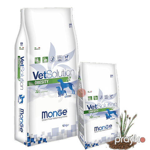 Quru yem Monge VetSolution Dog Obesity artıq bədən çəkisini azaltmaq üçün,2 kq — Bakı