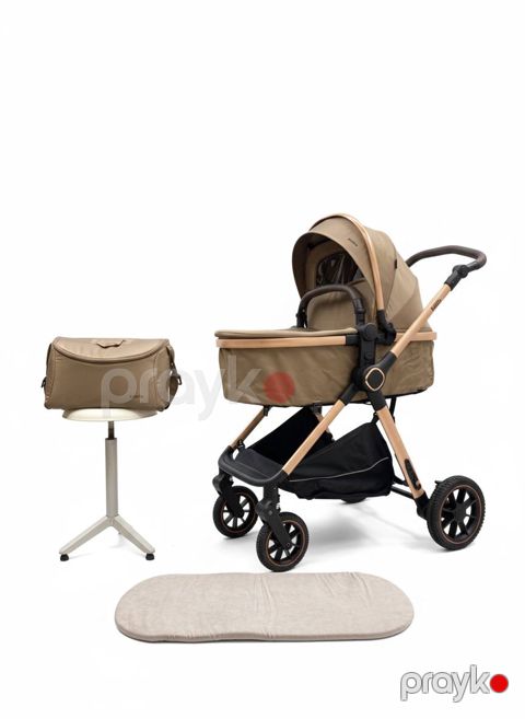 Uşaq arabası Kidilo H6, bej — Bakı