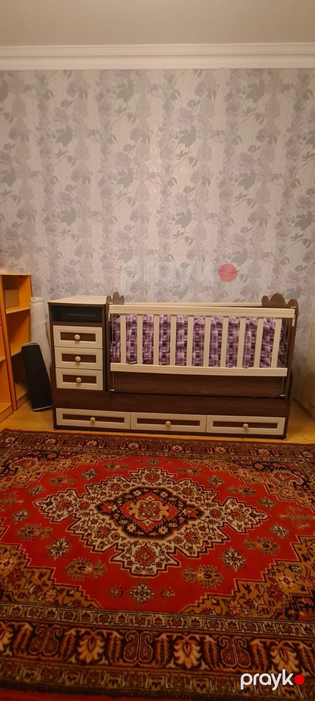 Uşaq beşiyi – çevik və funksional model - Material: laminat/LDSP ağac — Bəşikləri, Digah (4)