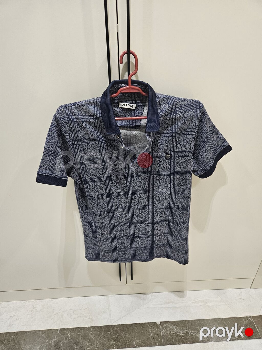 Polo köynək, Versace, M, rəng - Boz — Futbolka və polo, Bakı (5)