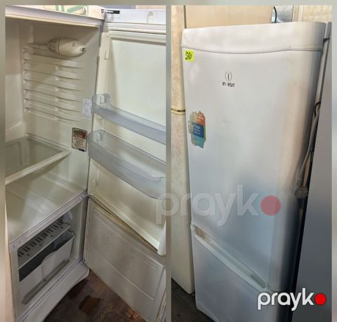 Indesit iki kameralı soyuducu - Rəng: ağ - Alt bölmədə dondurucu — Digah
