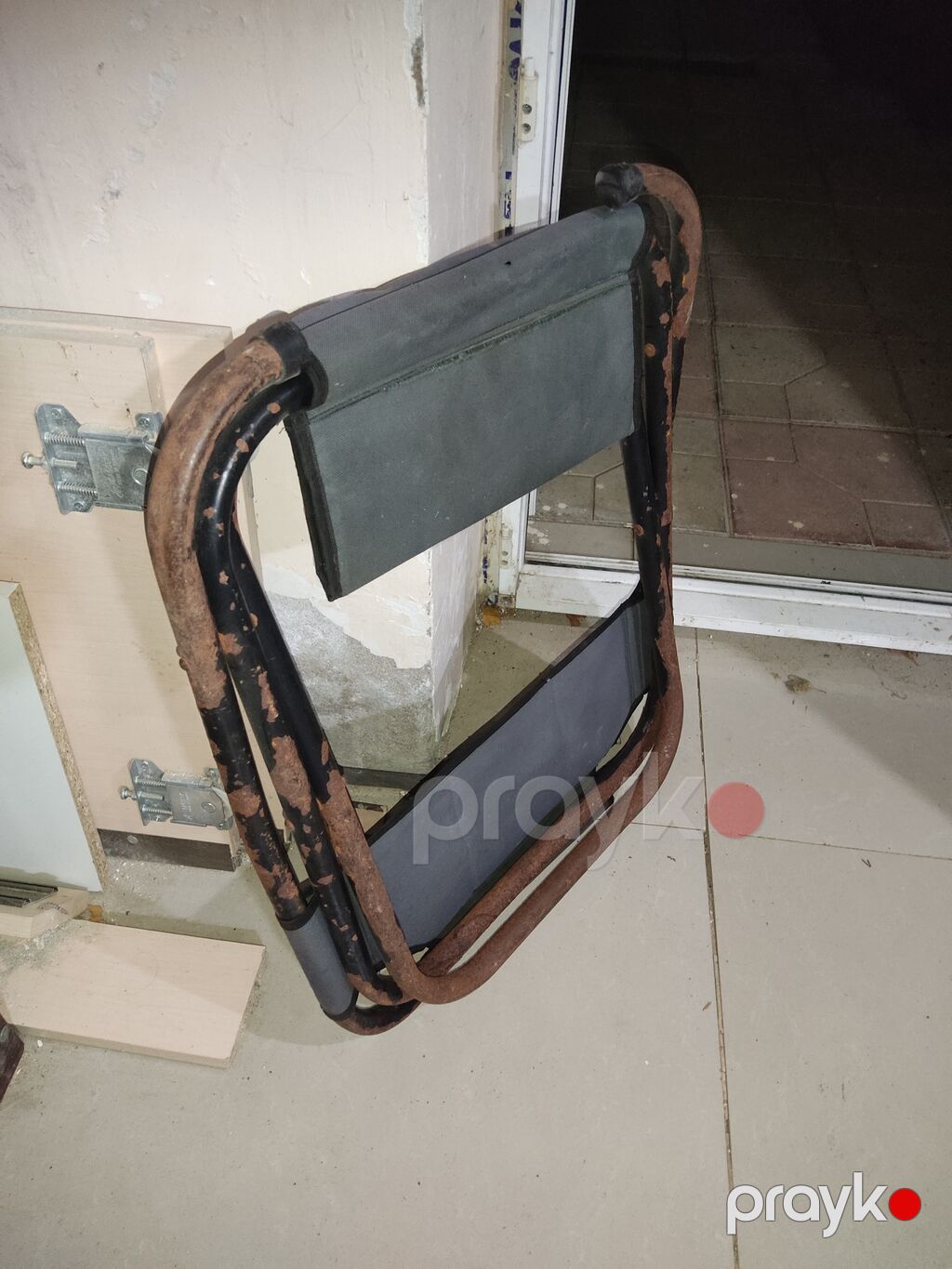 Qatlana bilən metal karkaslı kamp/stul - Tip: Portativ qatlanan stul — Stullar və kreslolar, Bakı (4)