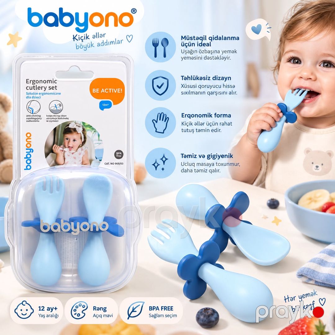 Dəst Babyono 969/03, 12 ay Plastik — Mallar, Bakı (2)