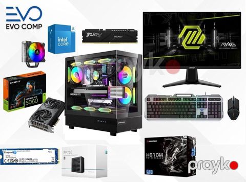 Evo SevenHero Intel Core i5-14400F 16GB DDR5 RAM 1TB SSD RTX — Bakı