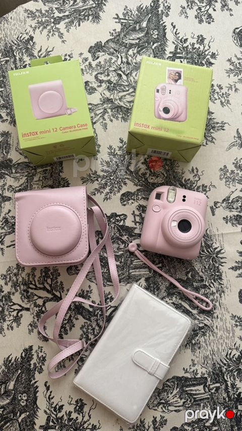 Fujifilm Instax mini 12 – Blossom Pink dəst - Rəng: Blossom Pink — Bakı