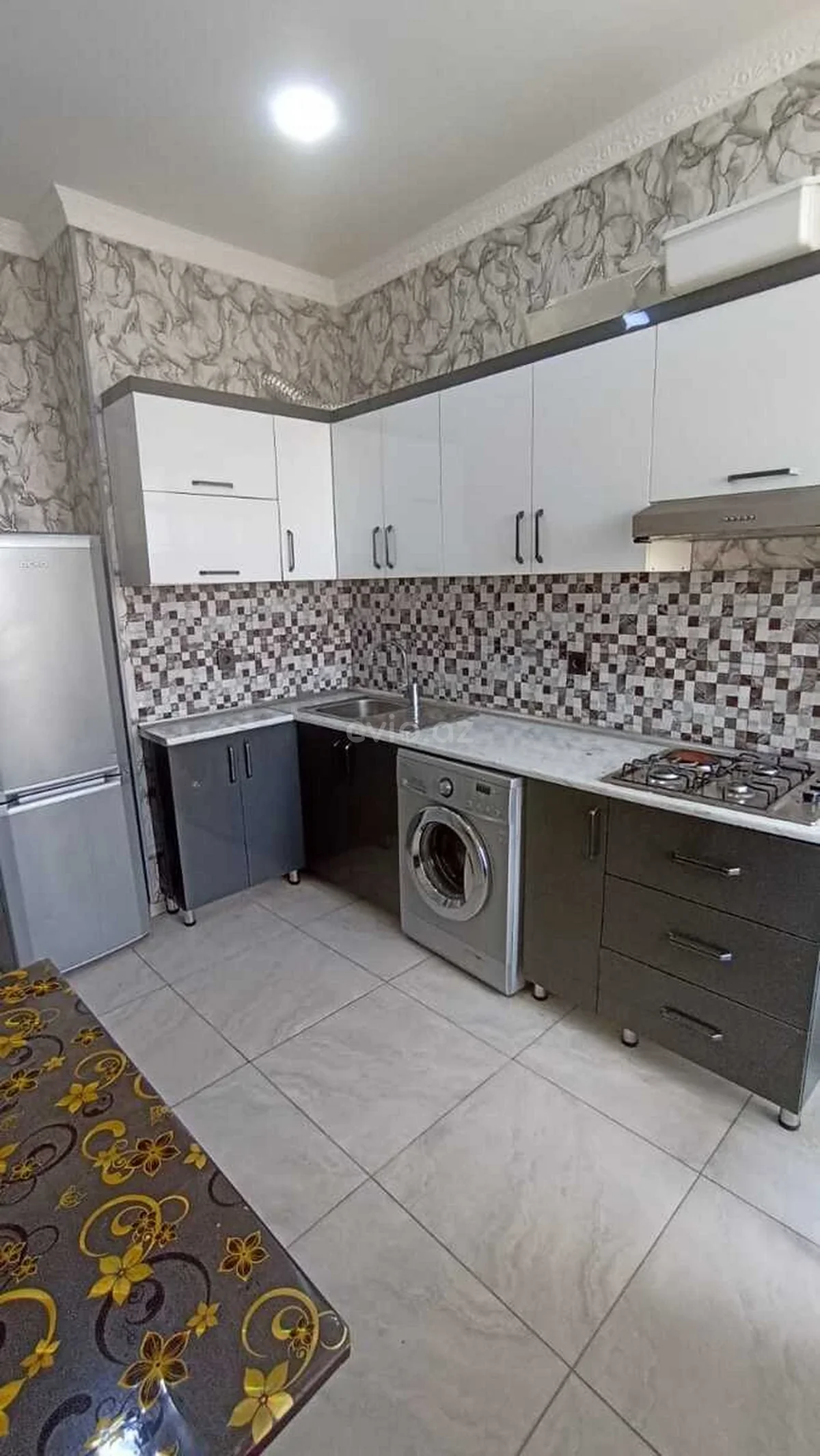 Kirayə 1 otaqlı mənzil Xırdalanda — Mənzil, Abşeron (12)