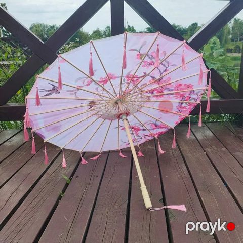 Çətir Umb_fringedflower_001, çəhrayı — Bakı