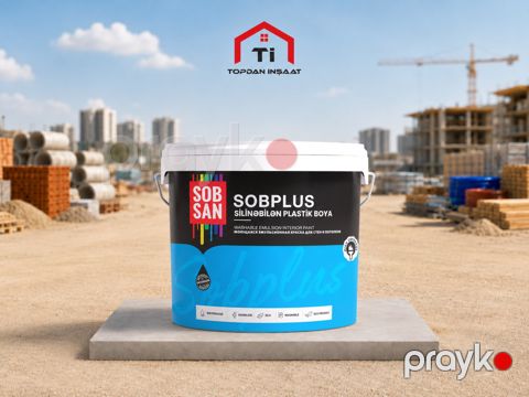 "Sobplus" silinəbilən plastik boya — Bakı