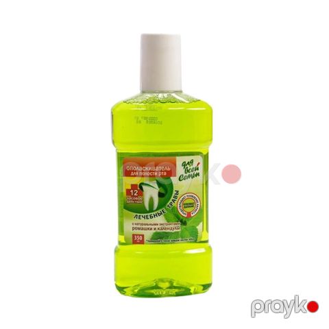 Ağız boşluğu üçün yaxalayıcı Для всей семьи Лечебные травы 350 ml — Bakı