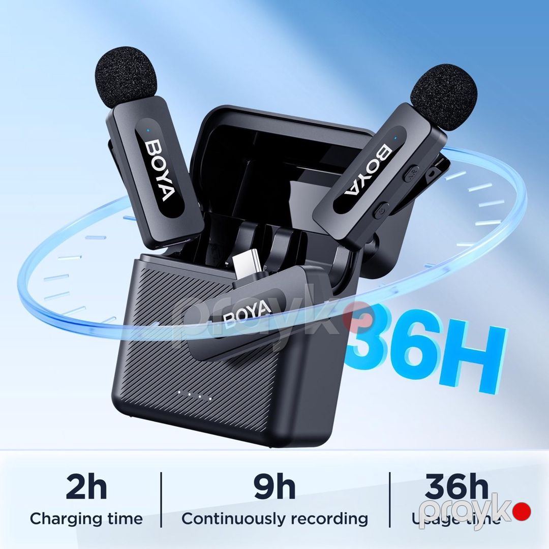 "Boya V30" yaxa mikrofonu — Səs texnikası, Bakı (6)