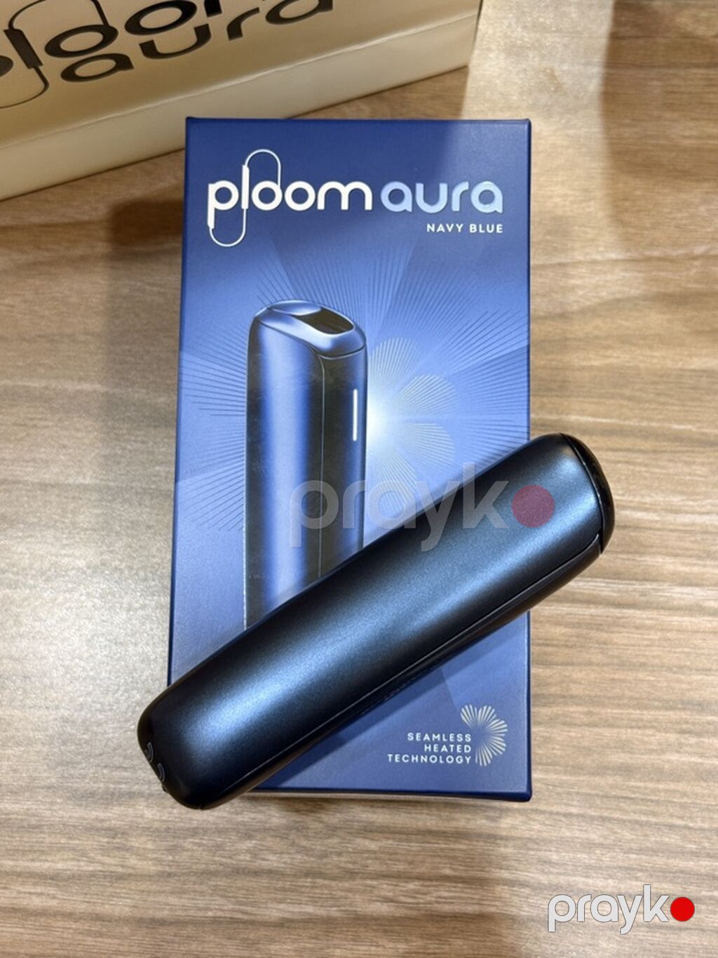 Ploom Aura tütün qızdırıcı cihazı – Navy Blue rəngdə. Şəkillərdə — Elektronik siqaretlər, Bakı (2)