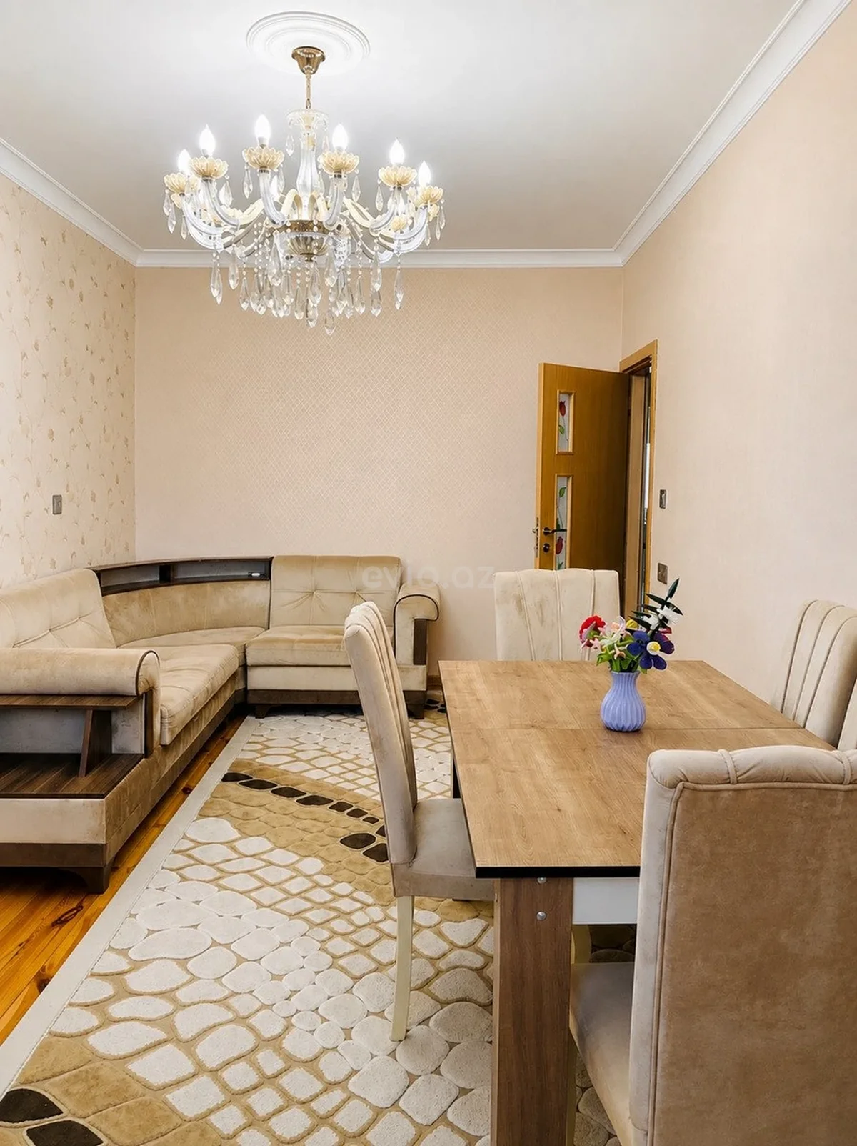 3 otaqlı tam təmirli mənzil satılır 9-cu mikrorayonda — Mənzil, Bakı (2)