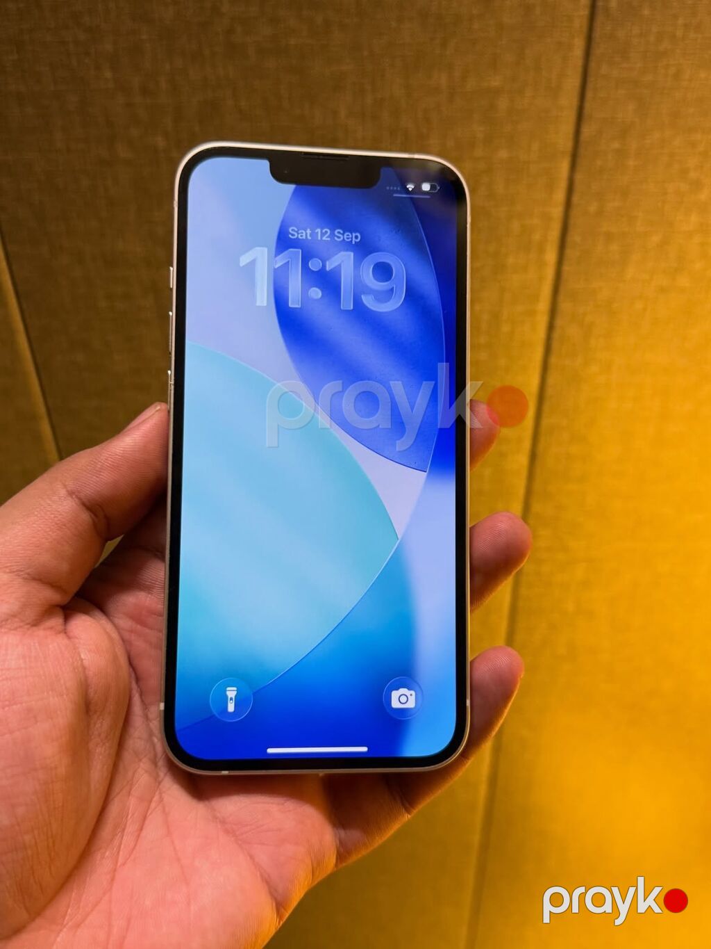 IPhone 13, 128 GB, Ağ, Face ID — Apple iPhone, Zaqatala (3)