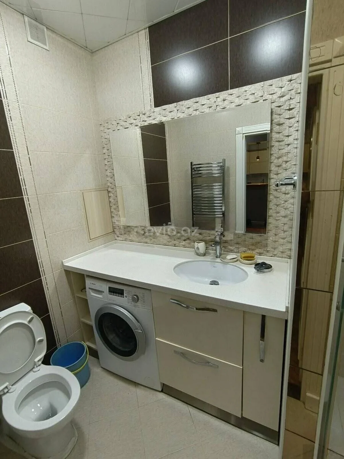 Kirayə 3 otaqlı mənzil Neftçilər metrosu yaxınlığında — Mənzil, Bakı (6)
