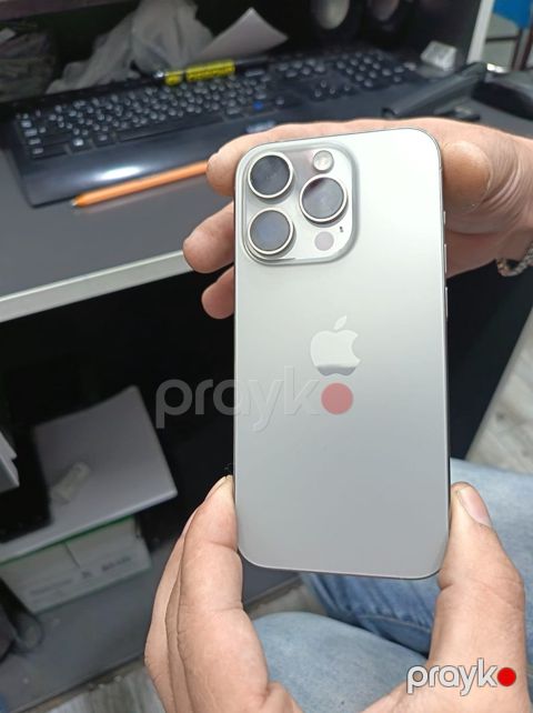 Apple iPhone 15 Pro White Titanium 128GB/8GB — Bakı