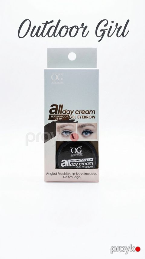 Krem-gel qaşlar üçün Outdoor Girl All Day Cream Waterproof — Bakı
